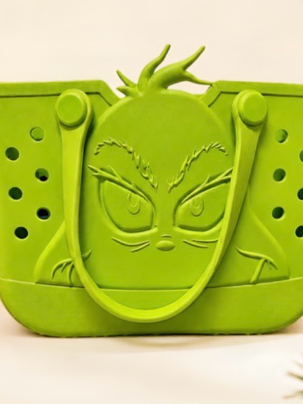 Green Grinch Tote Bag – Novelty Women's Handbag